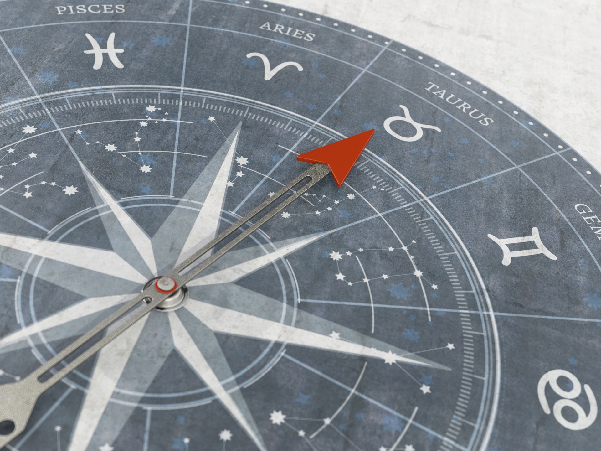Zodiac Signs Horoscope Shows Taurus